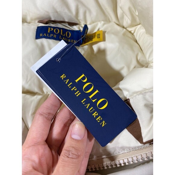 Polo Ralph Lauren Jacket Womens Small Aztec Southwestern Puffer Navajo Brown NEW - Picture 11 of 15